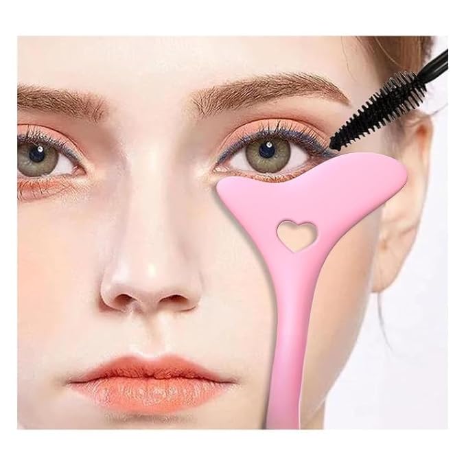 Silicone Eyeliner & Eyelash Shield – Reusable Makeup Guard for Precise Application