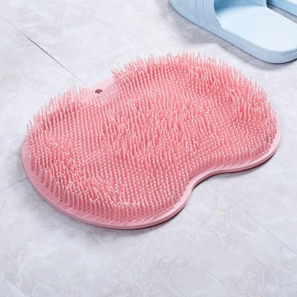 Silicone Multi-Use Body & Foot Scrubber – Gentle Exfoliating Bath Brush