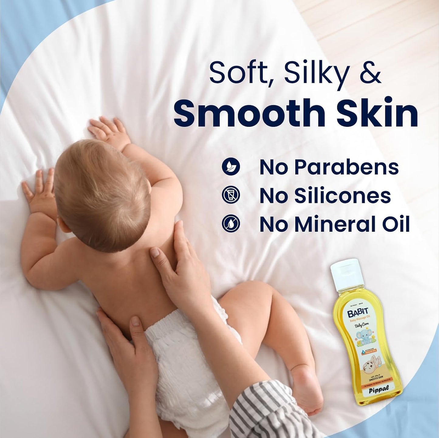 "Babit Soothing Baby Lotion – 100ml (Pack of 1) | Gentle Care for Baby's Skin"