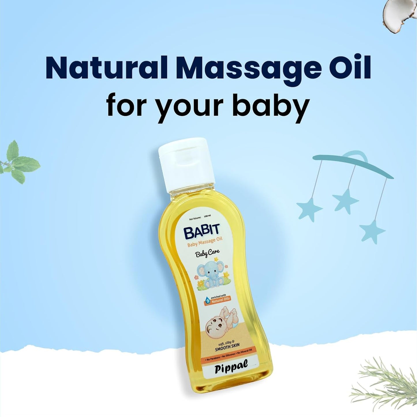"Babit Soothing Baby Lotion – 100ml (Pack of 1) | Gentle Care for Baby's Skin"