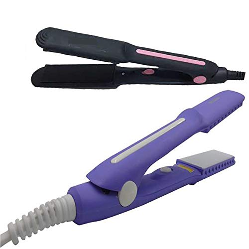 Mini Hair Straightener for Teenagers | Compact Travel-Friendly Hair Styling Tool for Girls & Boys | Multicolor Design