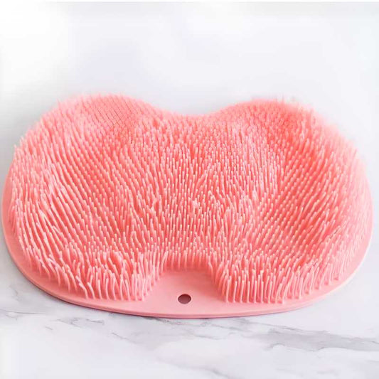 Silicone Multi-Use Body & Foot Scrubber – Gentle Exfoliating Bath Brush
