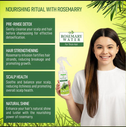 "Rosemary Hair Growth Spray – 100ml | Natural Scalp Treatment for Thicker, Fuller Hair | Nourishes Roots & Reduces Hair Fall"