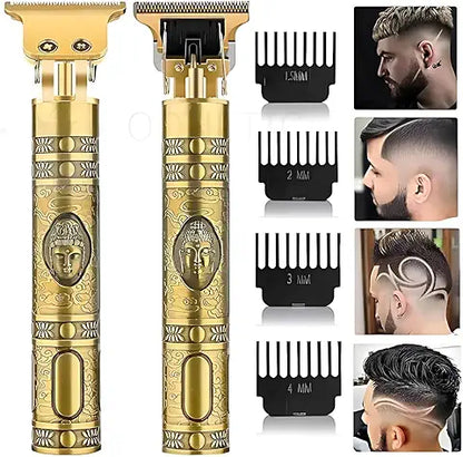 Buddha Trimmer – SkinProtect Beard Trimmer for Men | Battery Powered, Gentle & Precise Grooming by Nova