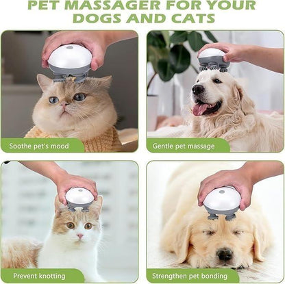 "Electric Cat Massager – Soothing Relaxation for Your Furry Friend"